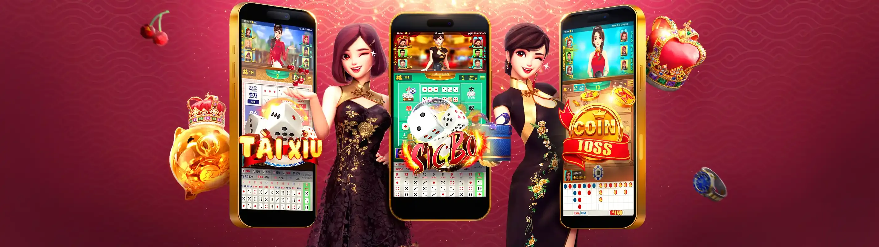 Hình ảnh chính hướng dẫn chơi Baccarat tại win666 casino